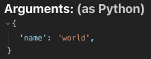 name attribute in Live view